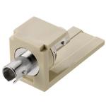 Panduit-CMSTZIW Connector Fiber Optics Conn ST Adapter Multi Mode RCP/RCP ST Panel Mount