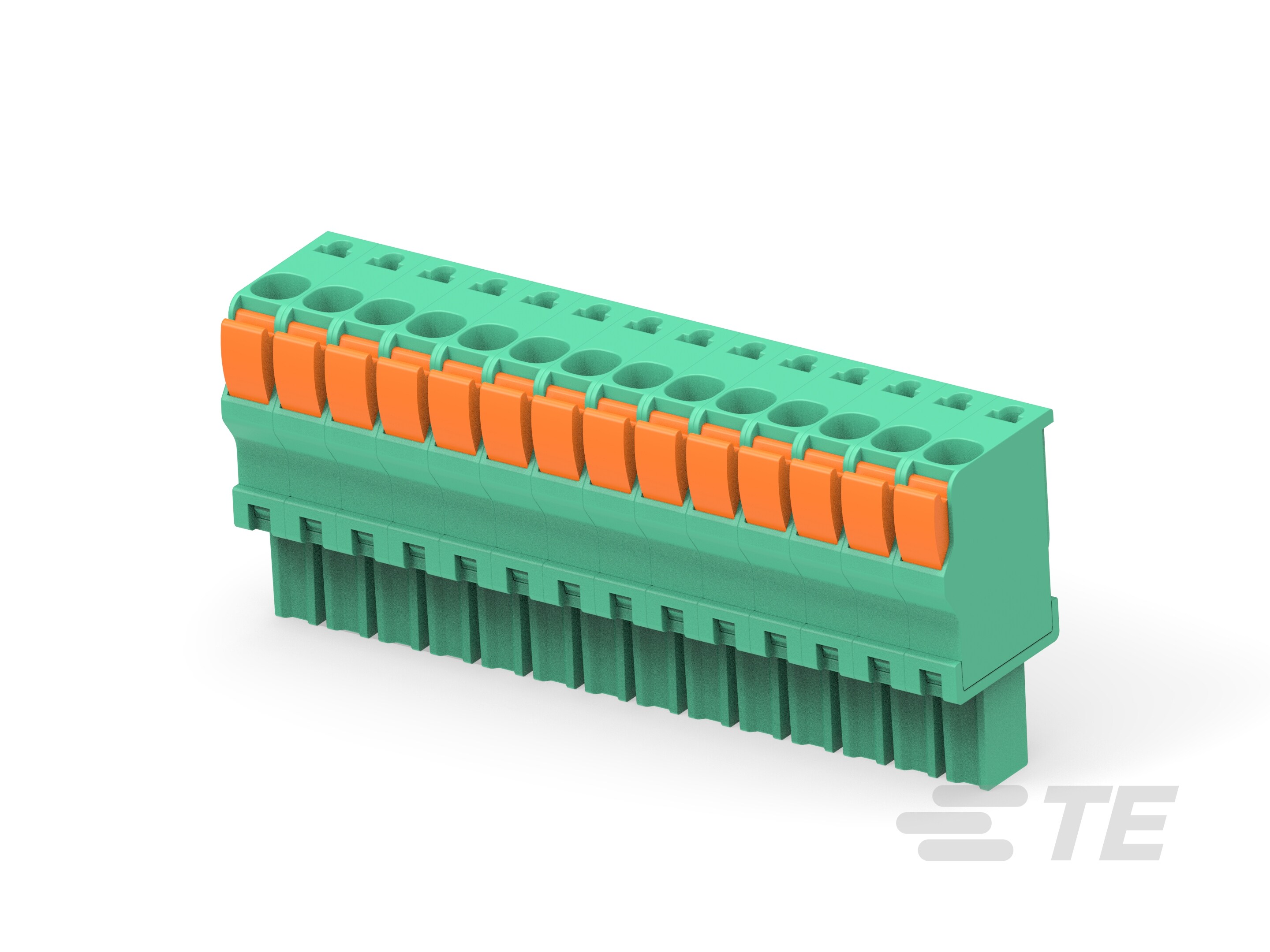 STR PLUG SPRING TYPE LH 14P, 3.50mm-1-1986693-4 STR PLUG SPRING TYPE LH 14P, 3.50mm-1-1986693-4