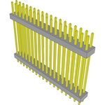 Samtec-TW-18-12-G-D-820-100 Connector Headers and PCB Receptacles Conn Board Stacker HDR 36 POS 2mm Solder ST Top Entry Thru-Hole Bulk