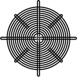 SANYO DENKI-109-1137H Thermal Management Accessories Thrml Mgmt Access Finger Guard Black