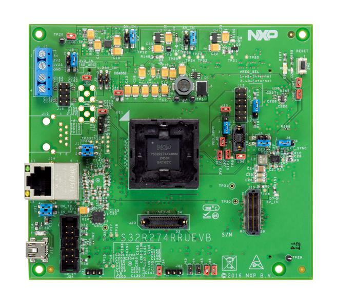 Development Board, S32R274 Radar MCU, Flexible Clocking Options
