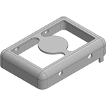 Masach Tech-MS156-10F Board Mount EMI Enclosures 15.6 x 10.6 x 3mm Two-piece Drawn-Seamless RF Shield/EMI Shield FRAME (CRS)