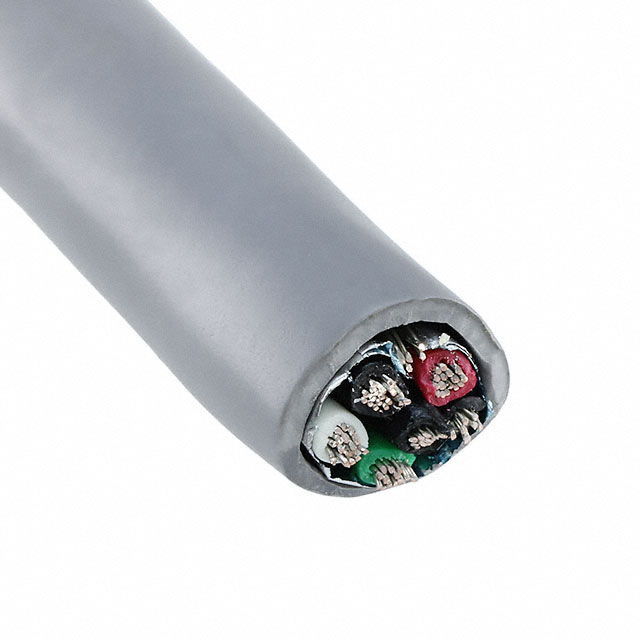 6 (3 Pair Twisted) Foil Blk-R,W,G