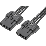 Molex-2153101031 Cable Assembly Other Cable Assembly 0.15m 20-22AWG Wire to Board to Wire to Board 3 to 3 POS F-F Crimp-Crimp Bag