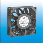 Delta Electronics-FFB1212EHE-F00 Blowers and Fans DC Fan Axial Ball Bearing 12V 7V to 13.2V 190CFM 59dB 120 X 120 X 38mm