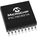 Microchip Technology-PIC16LC621A-04I/SO Microcontrollers - MCUs MCU 8-bit PIC RISC 1.75KB EPROM 3.3V/5V 18-Pin SOIC W Tube