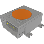 Samtec-MUSB-05-F-B-SM-A-R-K Connector USB Conn Mini USB 2.0 Type B RCP 5 POS 0.8mm Solder RA SMD 5 Terminal 1 Port Tray