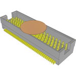 Samtec-TOLC-120-02-F-Q-K-TR Connector Headers and PCB Receptacles Conn Shrouded Header (4 Sides) HDR 80 POS 0.635mm Solder ST SMD T/R