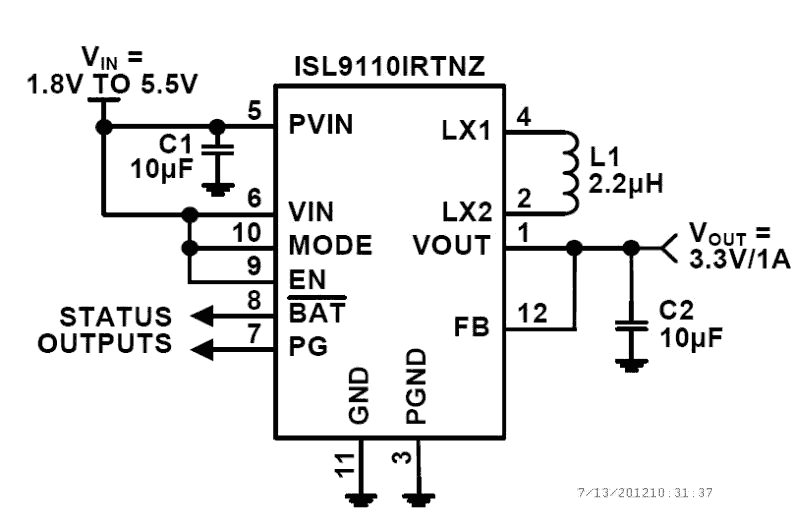ISL9110 product image