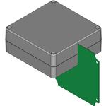 Hammond Manufacturing-R102-160-000  Gray Die Cast Aluminum Screw Mount Watertight Enclosure