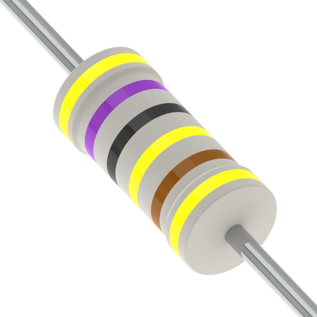 4,7m Ohm Axial 1% HHV 4,7m Ohm Axial 1% HHV
