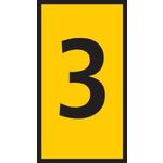 HellermannTyton-561-01634 Cable Markers Cable Markers Pre-Marked Snap On Polyamide 6/6 Yellow Box