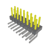 Samtec-HTSW-108-08-L-D-RA Connector Headers and PCB Receptacles Conn Unshrouded Header HDR 16 POS 2.54mm Solder RA Side Entry Thru-Hole Bulk Samtec-HTSW-108-08-L-D-RA Connector Headers and PCB Receptacles Conn Unshrouded Header HDR 16 POS 2.54mm Solder RA Side Entry Thru-Hole Bulk