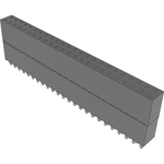 Samtec-ESW-124-33-S-D Connector Headers and PCB Receptacles Conn Elevated Socket SKT 48 POS 2.54mm Solder ST Top Entry Thru-Hole Tube