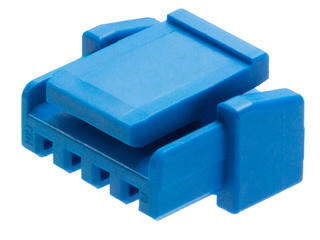 5055651604 - 1.25mm Pitch, Micro-Lock Plus Receptacle Crimp Housing, Single Row, Positive Lock, 16 Circuits, Blue