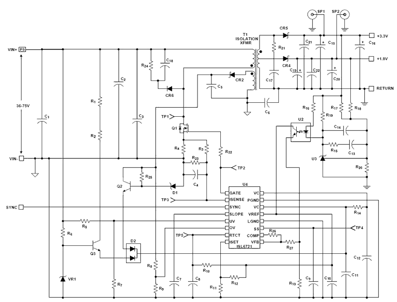 ISL6721 Functional Diagram ISL6721 Functional Diagram