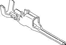 562798000 - 3.30mm Pitch Crimp Terminal, Male, 26-22 AWG, Reel 562798000 - 3.30mm Pitch Crimp Terminal, Male, 26-22 AWG, Reel