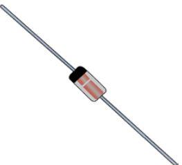 Microchip Technology-1N5235 Zener Zener Diode Single 6.8V 20% 500mW 2-Pin DO-35