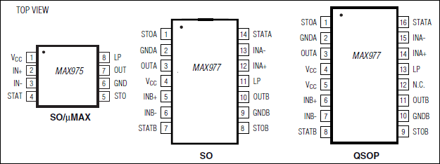 MAX975 product image