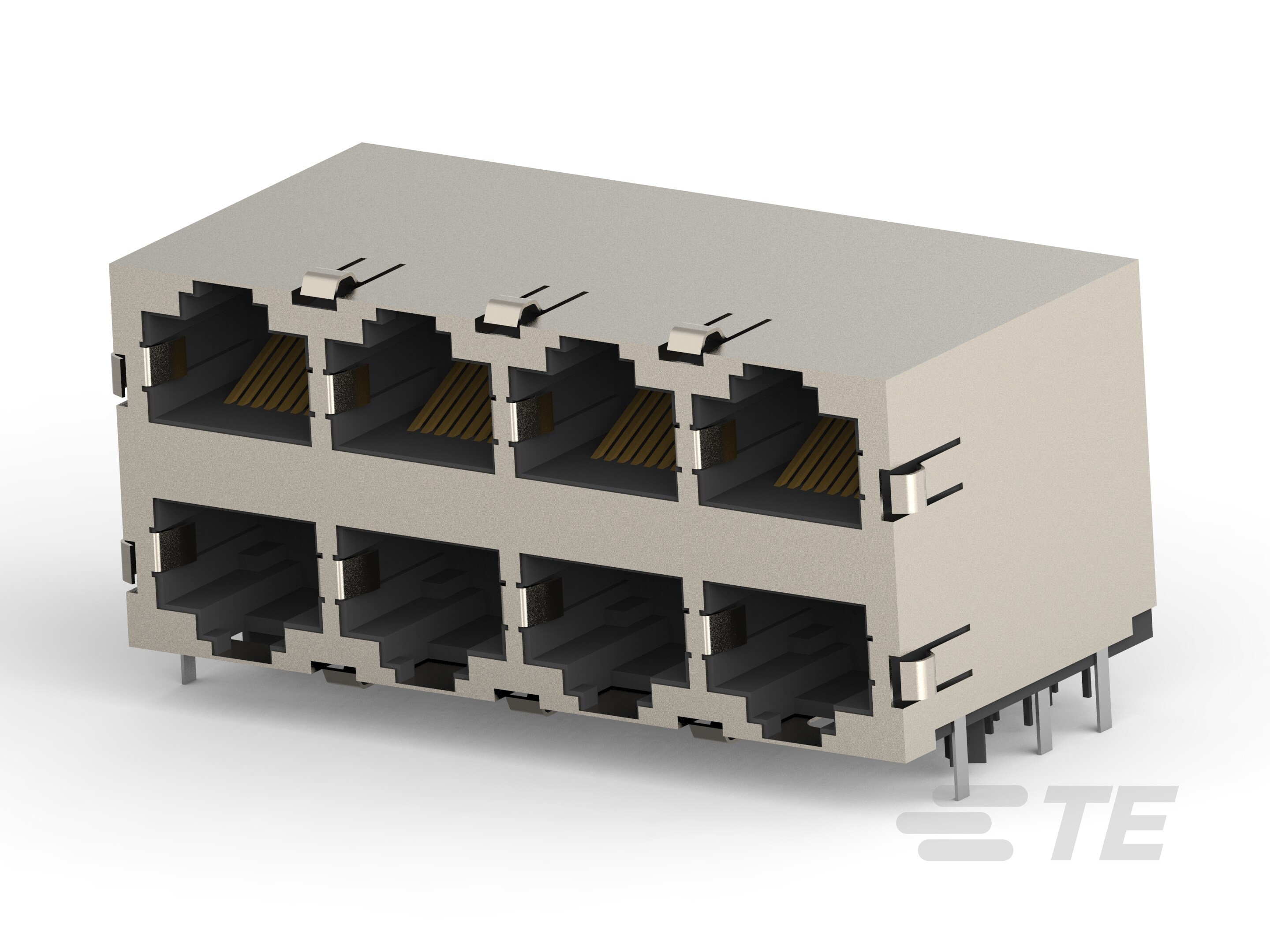 STK MJ ASSY,8POS,2X4,SHLD,CAT5-1-5569262-1 STK MJ ASSY,8POS,2X4,SHLD,CAT5-1-5569262-1