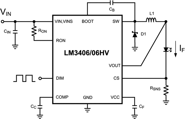 LM3406HV-Q1 product image