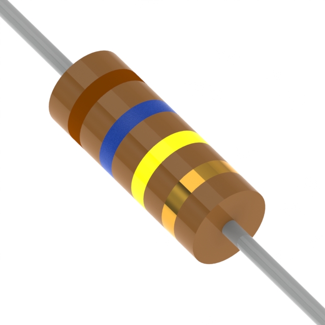 160k Ohm 5% Axial Resistor RC 160k Ohm 5% Axial Resistor RC