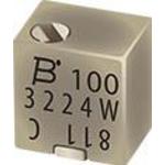 Bourns-3224W-1-105G  Res Cermet Trimmer 1M Ohm 10% 0.25W(1/4W) 12(Elec)Turns 1.5mm (4.8 X 3.9 X 5.3mm) J-Hook SMD T/R