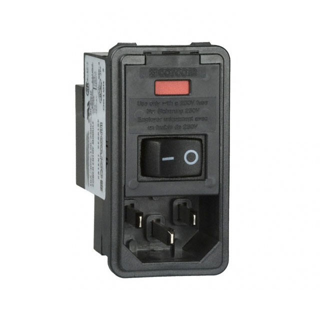 P, Chameleon Corcom; Panel Mt, Screw Hole