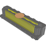 Samtec-LSHM-130-02.5-F-DV-A-N-K-TR Connector Headers and PCB Receptacles Conn Socket and Terminal Strip HDR/SKT 60 POS 0.5mm Solder ST Top Entry SMD Razor Beam™ T/R