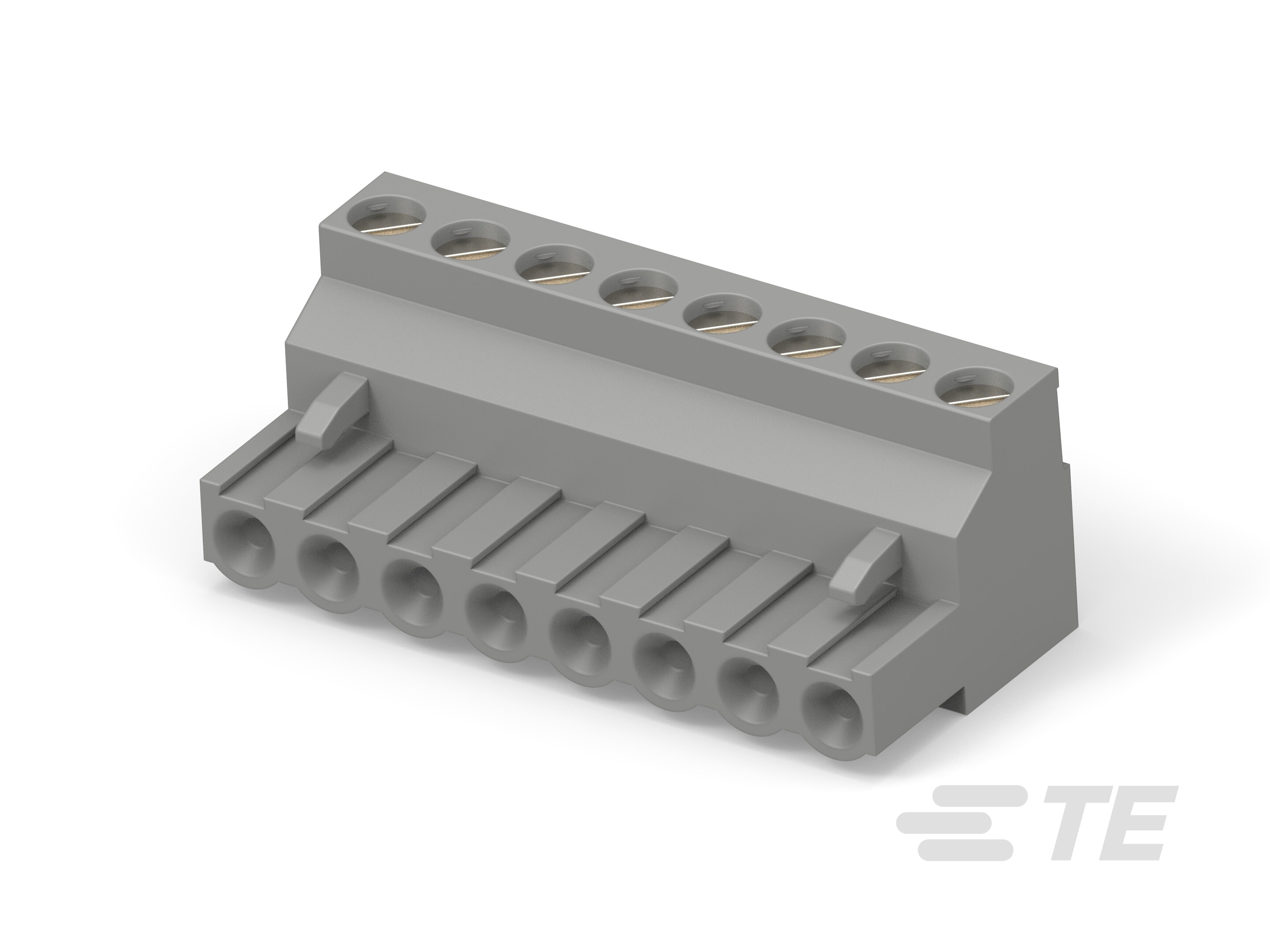 EUROSTYLE TB,PLUG,GREY,STKG 8P-4-1546108-5