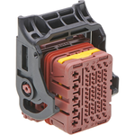 Molex-0643211019 Connector Discrete Wire Housing Conn Housing RCP 53 POS 2.54mm/3.5mm/7mm Crimp ST Cable Mount Brown Carton