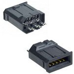 3M-36210-0100FD Connector Audio and Video Conn Shielded Compact Ribbon F 10 POS 2mm Solder Lug ST Cable Mount 10 Terminal 1 Port