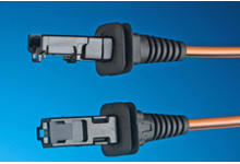 1062673002 - VersaBeam POD Extended Connector-to-MTP Male Connector Cable Assembly, Multimode, 50/125µm, 12 Fiber 1.80mm Jacketed Round, 1.0m Length