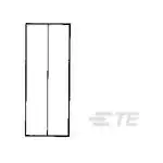 TE Connectivity-2-34318-1 Connector Terminals Splice Terminal 8AWG Copper 9.53mm Nickel Loose