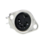 Switchcraft-57GB5FX Connector Circular Conn Circular DIN SKT 5 POS Solder ST Panel Mount 5 Terminal 1 Port