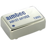 Aimtec-AM15T-1215DZ DC to DC Converter and Switching Regulator Module Module DC-DC 12VIN 2-OUT -15V/15V -0.5A/0.5A 15W 9-Pin DIP Module