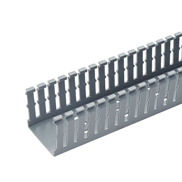 Slotted Gray Adhesive Screw