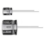 Nichicon-URZ2A101MHD Capacitor Aluminum Electrolytic Cap Aluminum Lytic 100uF 100V 20% (12.5 X 15mm) Radial 5mm 265mA 1000h 105°C Bulk