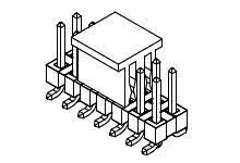 879208317 - 2.54mm Pitch C-Grid Header, Surface Mount, Dual Row, Vertical, 20 Circuits, 2.50µm Tin (Sn) Plating, with Pick-and-Place Cap, with Peg, Tape on Reel Packaging, Lead-Free