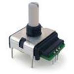 Bourns-ECW1J-R24-AC0024L Mechanical Encoders Mechanical Encoder Rotary Incremental Plain with Slot 0.016N.m Straight Quadrature Digital Square Wave 96PPR Panel Mount PC Pin