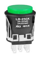 NKK SWITCHES LB25CKW01-F