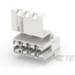 TE Connectivity-1-1703095-1 Connector Discrete Wire Housing Conn Housing RCP 4 POS 5mm IDT ST Cable Mount Natural Bag/Box