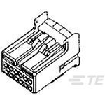TE Connectivity-936348-1 Connector Discrete Wire Housing Conn Housing RCP 12 POS 2.2mm Crimp ST Cable Mount White Tray