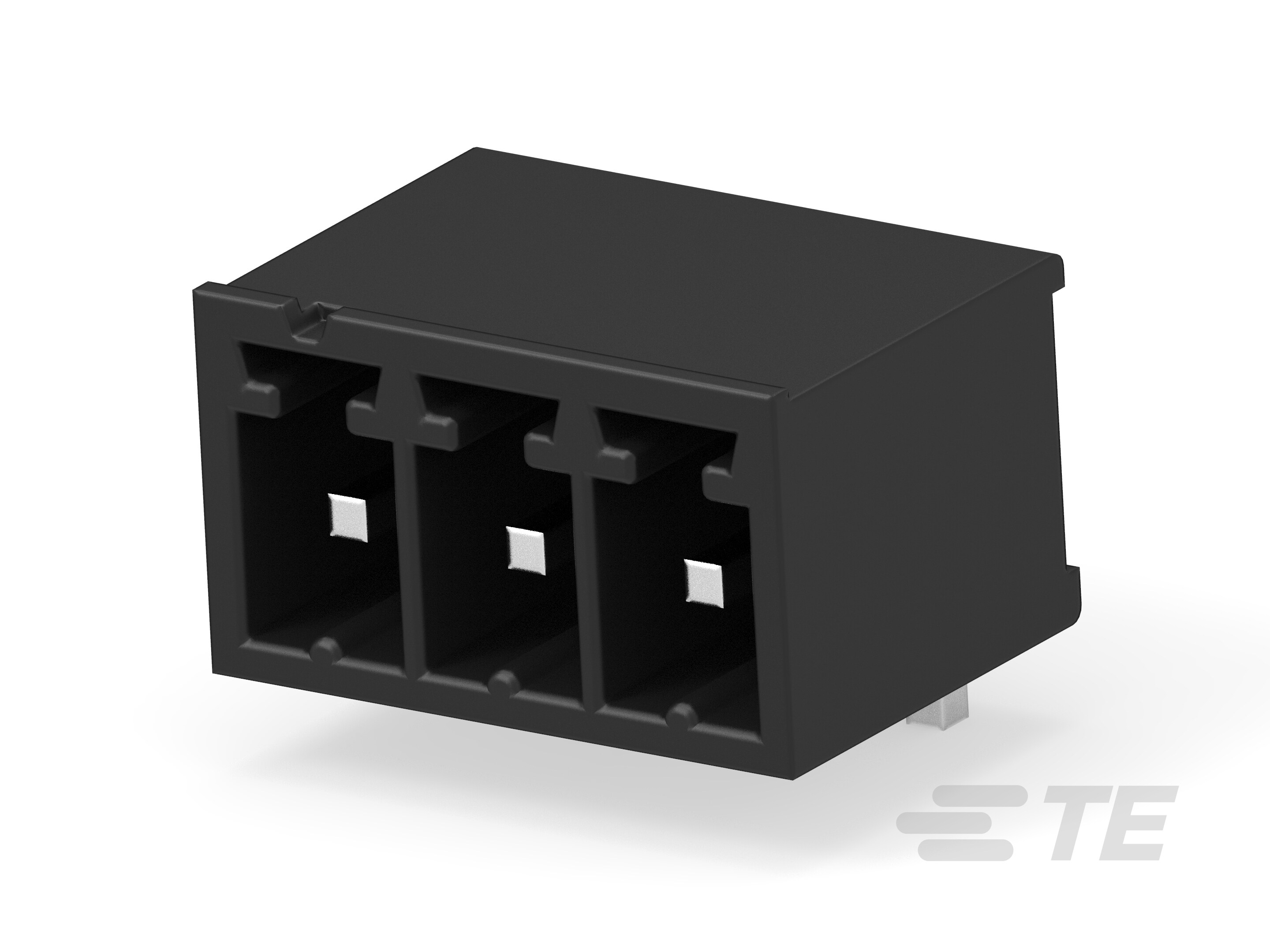 3POS HDR 90 DEG,HT,3.81MM PITCH TL 1.9MM-2342077-3