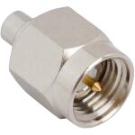Amphenol RF-AD-SMAPAMC4J-1 Connector RF SMA Plug to AMC4 Jack Adapter 50 Ohm Straight