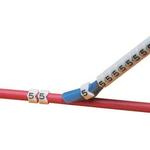 Panduit-PCA18-8 Cable Markers Cable Markers Pre-Marked Clip On Acetal White