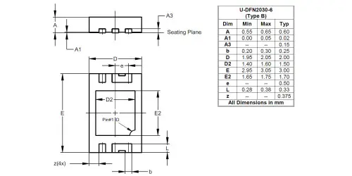 DMN2008LFU product image