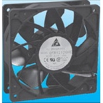 Delta Electronics-QFR1248GHE Blowers and Fans DC Fan Axial Ball Bearing 48V 33V to 52.8V 210.38CFM 64dB 120 X 120 X 38mm