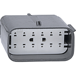 Molex-0194190018 Connector Discrete Wire Housing Conn Housing PL 12 POS 5.84mm Crimp ST Cable Mount MX150L™ Bag