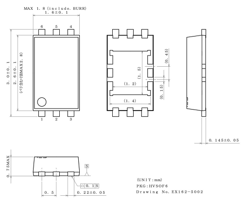 Product dimension image